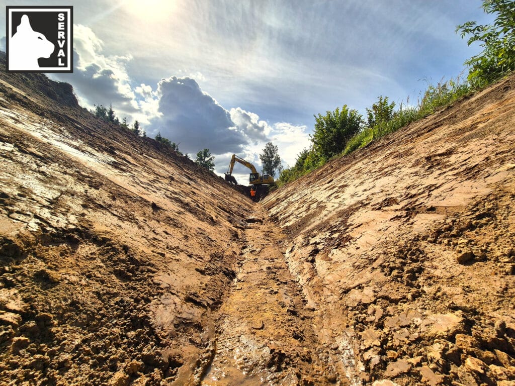 Grāvja rakšana - SERVAL