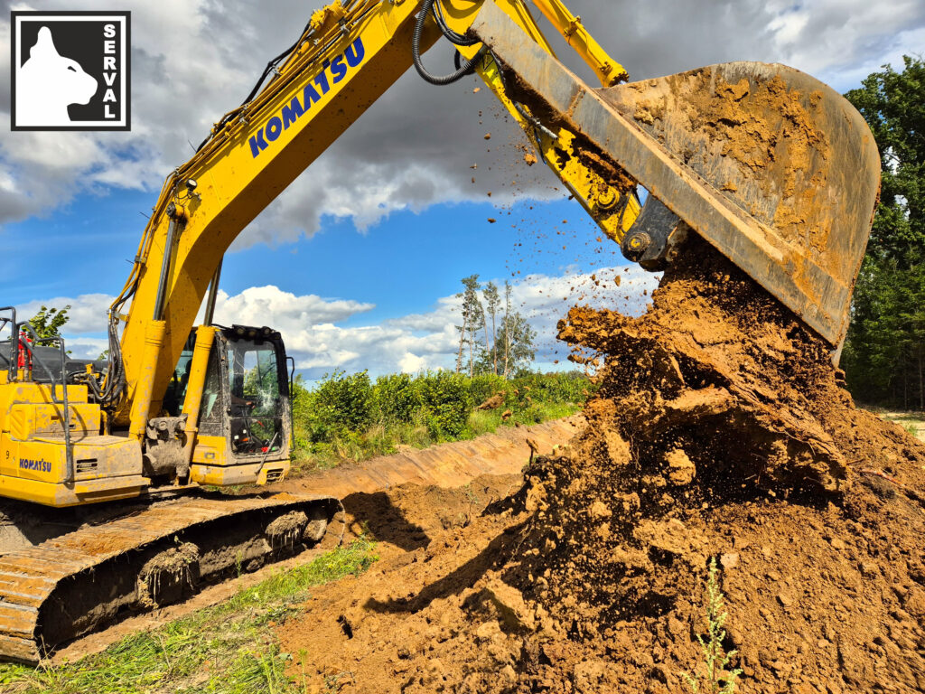 Grāvju rakšana - SERVAL