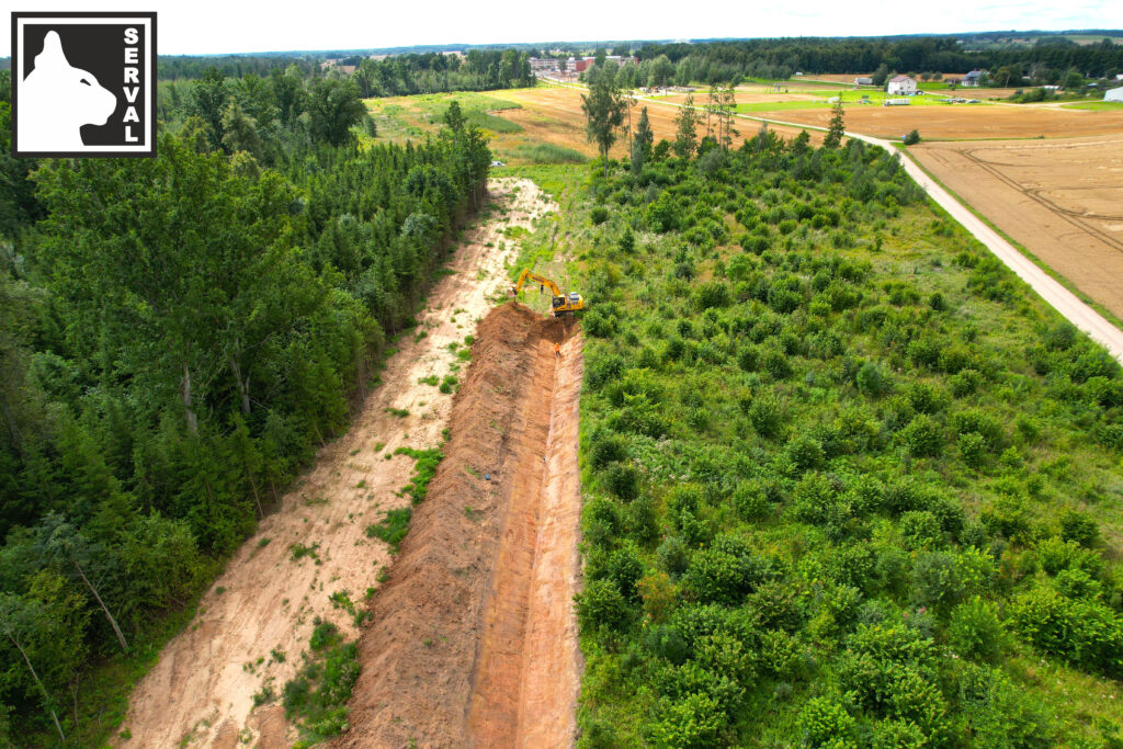 Grāvju rakšana - SERVAL