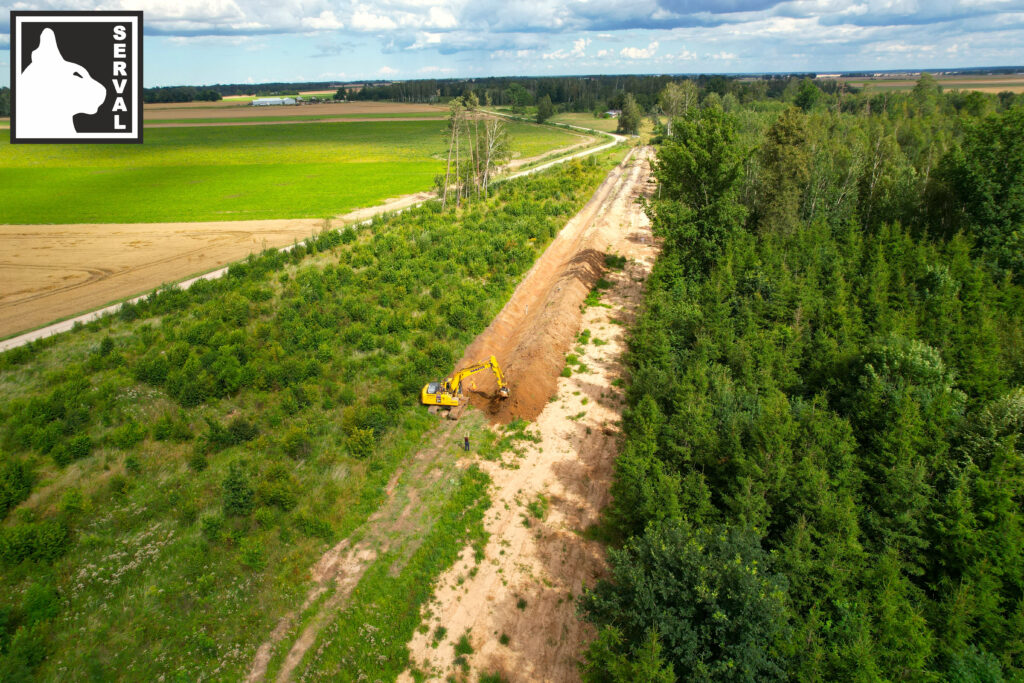 Grāvju rakšana - SERVAL