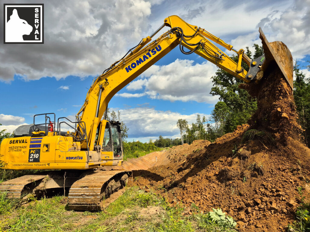Grāvju rakšana - SERVAL
