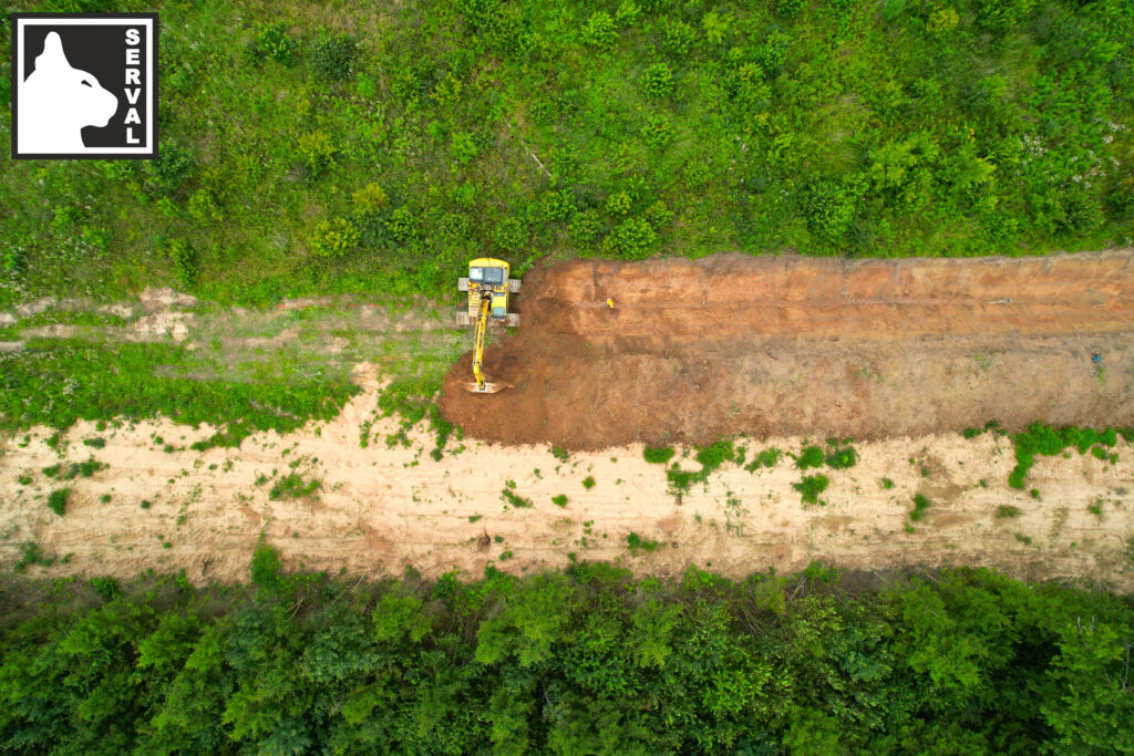 Grāvju rakšana - SERVAL