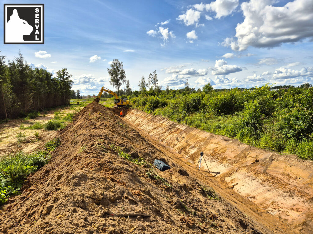 Grāvju rakšana - SERVAL