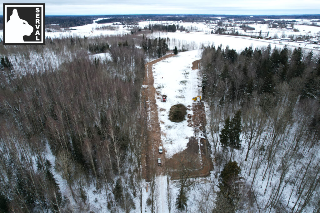 Grāvja tīrīšana - SERVAL